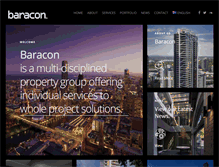 Tablet Screenshot of baracon.com.au
